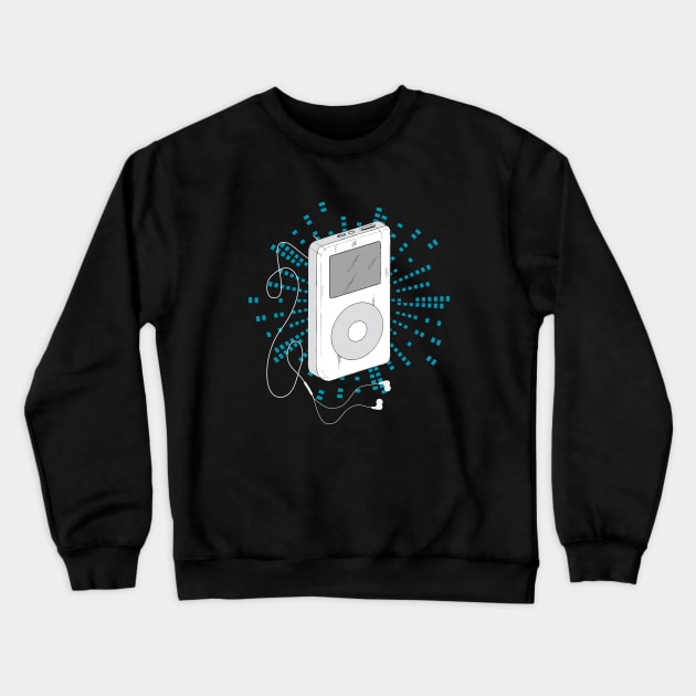 Classic Ipod Crewneck Sweatshirt by Teessential